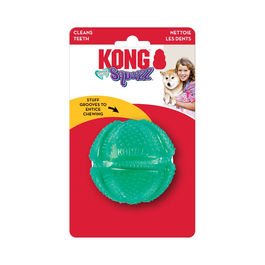 Kong squeezz pelota dental Medium, , large image number null